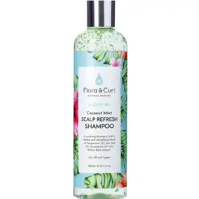 Flora and Curl Coconut Mint Scalp Refresh Champú 300ml